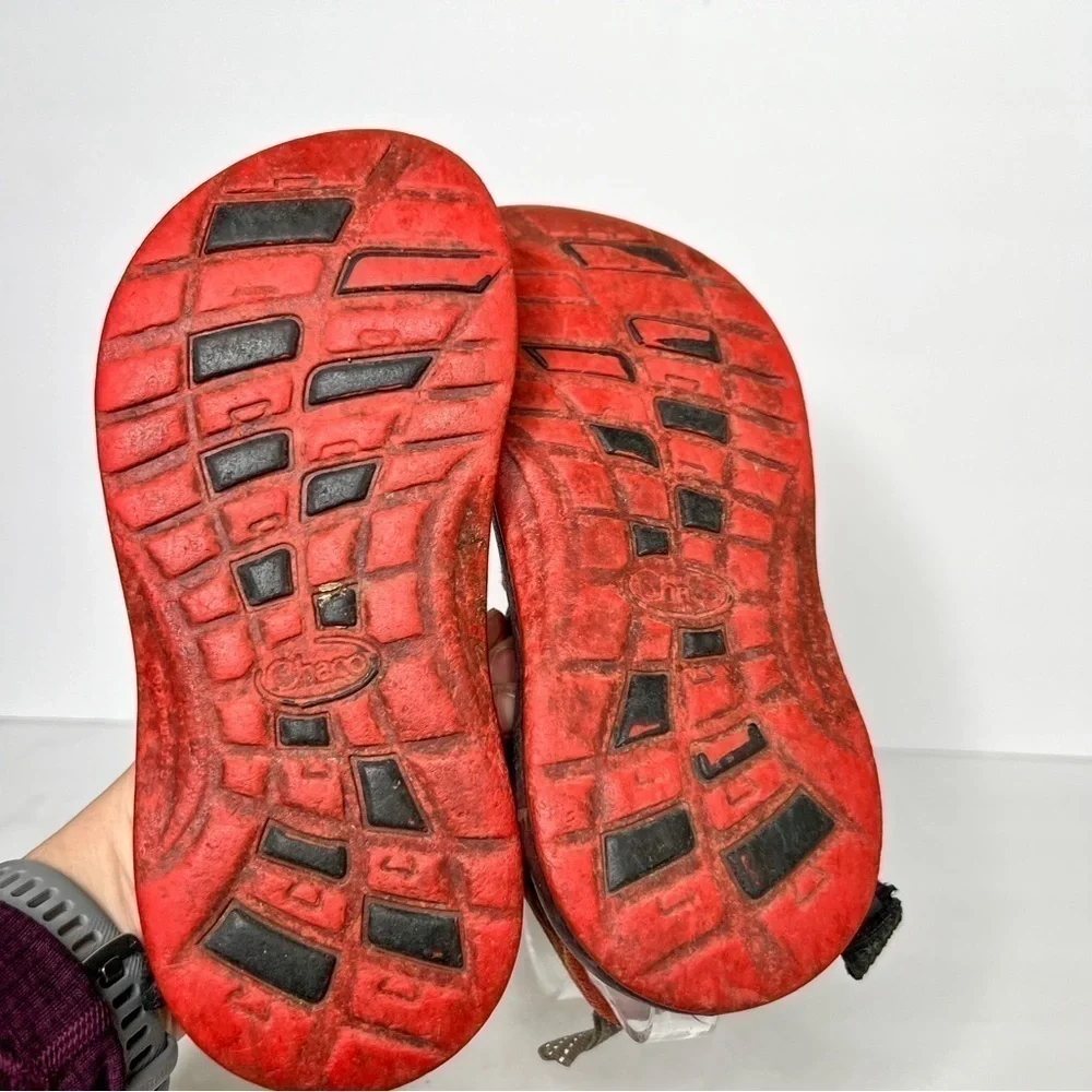 Chaco ZX/1 Orange Summer Hiking Water Sandals Size 2 Girls